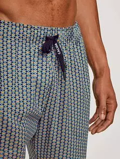 Мягкие шорты с завязками и шнурком с летним графическим принтом многоцветного цвета Calida 27869c728